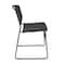 Regency Kahlo Square Table & Chair Sets, 30 W, 30 L, 29 H, Wood, Metal, Polypropylene Top, Cherry TPL3030CHBK44BK - alternate 4